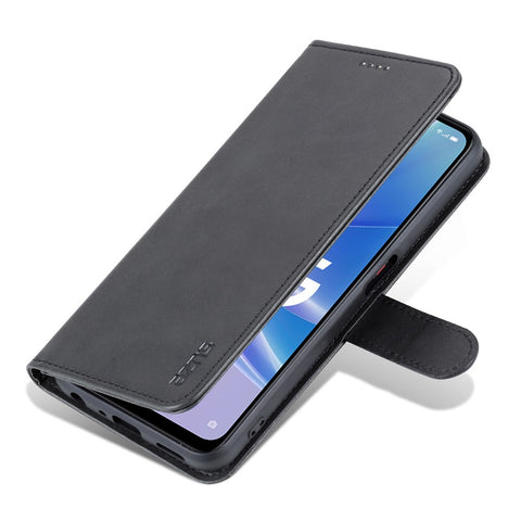 AZNS For Oppo A58 5G / A58x 5G / A78 5G Cowhide Texture Leather Flip Cover  Magnetic Stand Wallet Phone Case