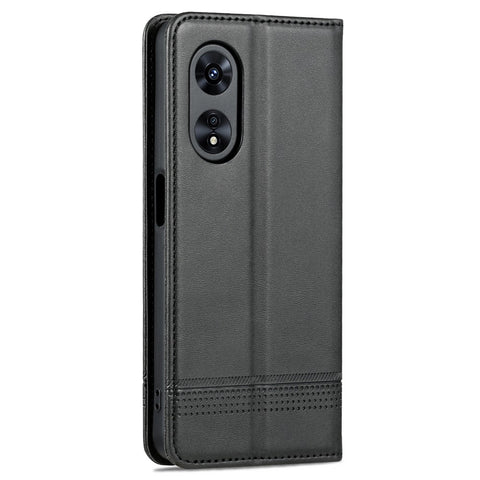 AZNS For Oppo A58 5G / A58x 5G / A78 5G Anti-Scratch Leather Phone Case Stand Wallet Magnetic Flip Cover