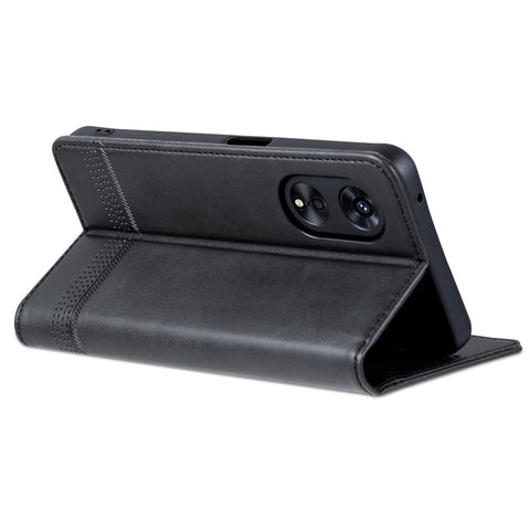 AZNS For Oppo A58 5G / A58x 5G / A78 5G Anti-Scratch Leather Phone Case Stand Wallet Magnetic Flip Cover