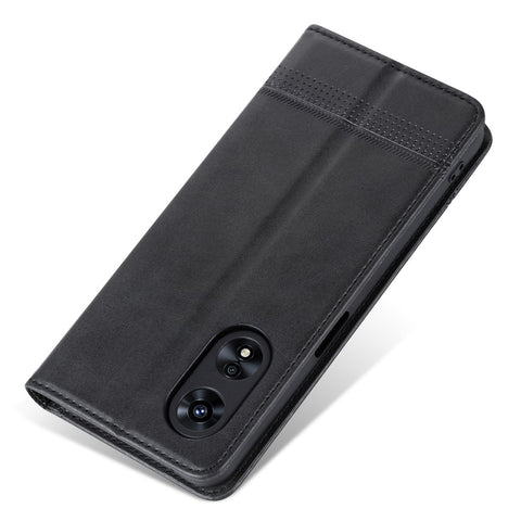AZNS For Oppo A58 5G / A58x 5G / A78 5G Anti-Scratch Leather Phone Case Stand Wallet Magnetic Flip Cover