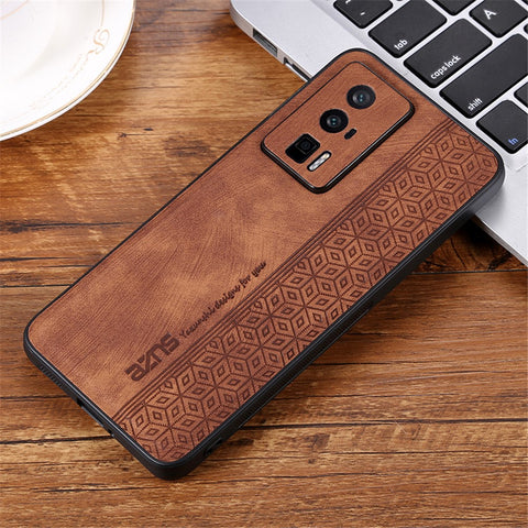 AZNS For Xiaomi Poco F5 Pro 5G / Redmi K60 Pro 5G / K60 5G Cell Phone Case Shockproof PU Leather+TPU Phone Cover