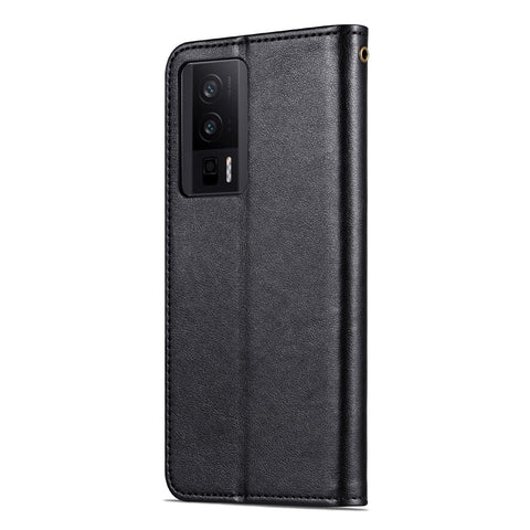 AZNS Phone Leather Case for Xiaomi Poco F5 Pro 5G / Redmi K60 Pro 5G / K60 5G Stand Wallet Protective Phone Cover