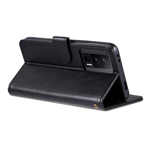 AZNS Phone Leather Case for Xiaomi Poco F5 Pro 5G / Redmi K60 Pro 5G / K60 5G Stand Wallet Protective Phone Cover