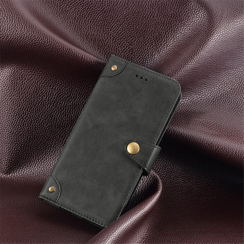 IDEWEI For OnePlus 11 5G Phone Flip Case Fine Texture TPU+PU Leather Wallet Phone Stand Cover