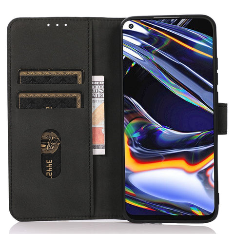 KHAZNEH For Xiaomi Redmi 12C 4G / 11A 4G Flip Leather Phone Case Textured Anti-scratch Phone Cover Stand Wallet