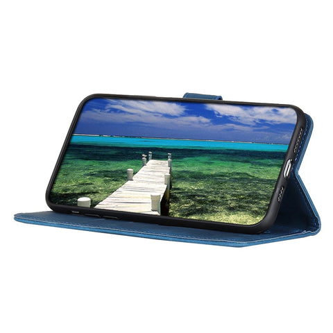 KHAZNEH For Oppo Reno8 T 4G Retro Texture Phone Case PU Leather Stand Wallet Phone Cover