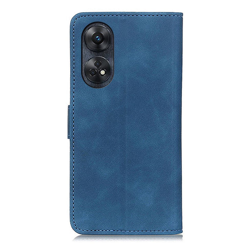 KHAZNEH For Oppo Reno8 T 4G Retro Texture Phone Case PU Leather Stand Wallet Phone Cover