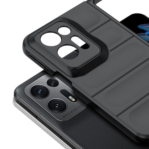 For Oppo Find N2 5G Skin-touch Hard PC Cell Phone Case Rugged Protective Phone Cover
