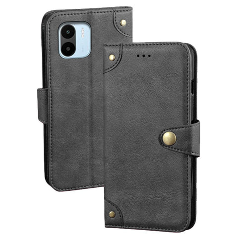 IDEWEI Protective Phone Case for Xiaomi Redmi A2 4G / A1 4G , Flip Leather Wallet Cell Phone Stand Cover