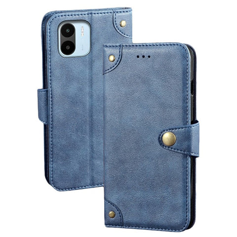 IDEWEI Protective Phone Case for Xiaomi Redmi A2 4G / A1 4G , Flip Leather Wallet Cell Phone Stand Cover