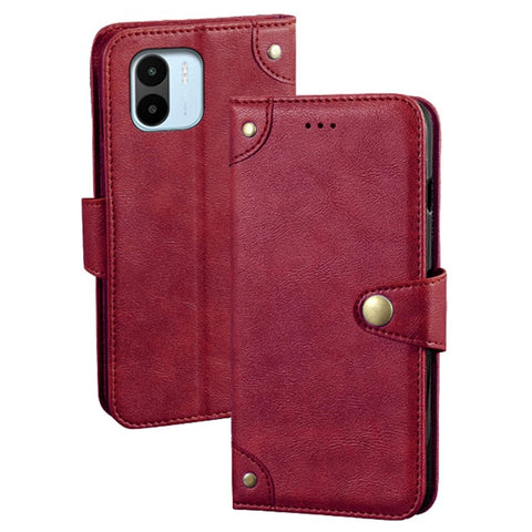 IDEWEI Protective Phone Case for Xiaomi Redmi A2 4G / A1 4G , Flip Leather Wallet Cell Phone Stand Cover