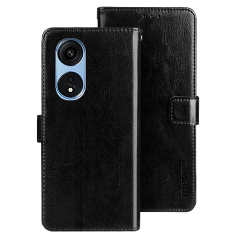 IDEWEI For Oppo Reno8 T 5G / A1 Pro 5G Stand Phone Case Folio PU Leather Anti-drop Wallet Cover