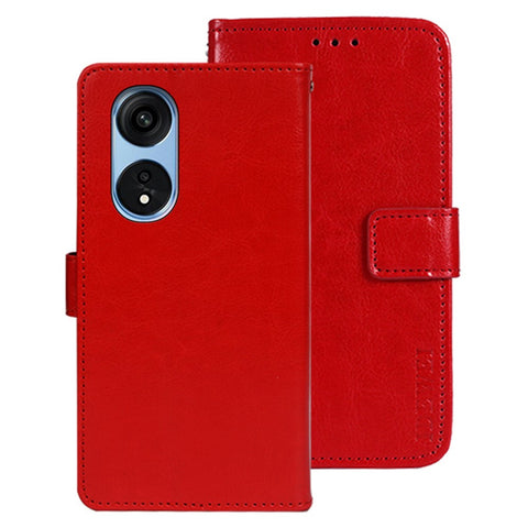 IDEWEI For Oppo Reno8 T 5G / A1 Pro 5G Stand Phone Case Folio PU Leather Anti-drop Wallet Cover