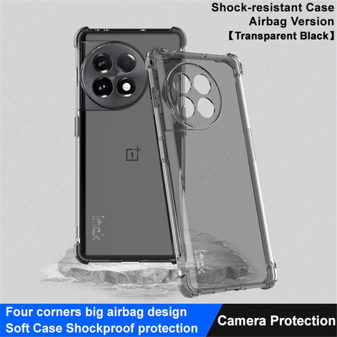 IMAK For OnePlus Ace 2 5G / 11R 5G Phone TPU Case Four Corner Airbag Smartphone Protective Cover