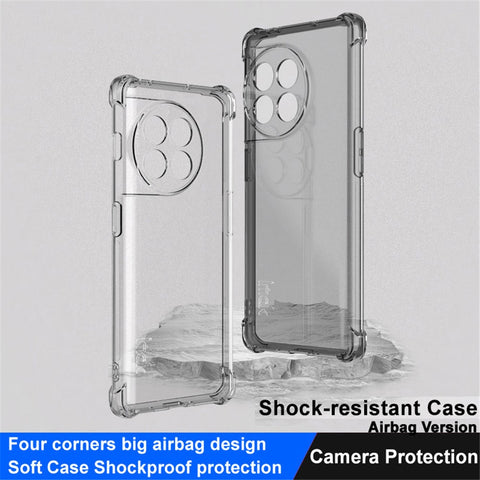 IMAK For OnePlus Ace 2 5G / 11R 5G Phone TPU Case Four Corner Airbag Smartphone Protective Cover
