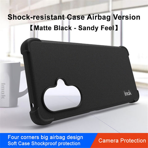 IMAK For OnePlus Nord CE 3 Lite 5G / Nord N30 5G Matte TPU Phone Case Anti-drop Four Corners Airbag Smartphone Cover