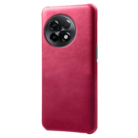 For OnePlus 11R 5G / Ace 2 5G Anti-scratch PU Leather+PC Mobile Phone Case Calf Texture Cell Phone Cover