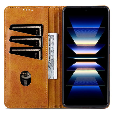 AZNS For Xiaomi Poco F5 Pro 5G / Redmi K60 Pro 5G / K60 5G Leather Phone Case Stand Phone Wallet Cover