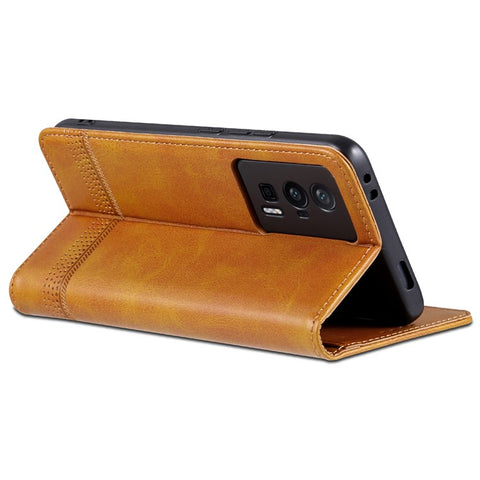 AZNS For Xiaomi Poco F5 Pro 5G / Redmi K60 Pro 5G / K60 5G Leather Phone Case Stand Phone Wallet Cover