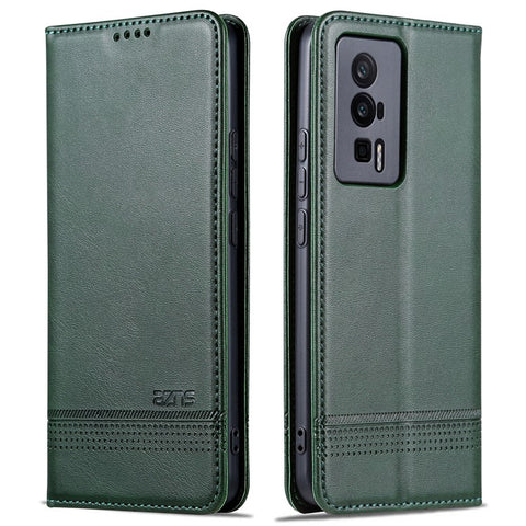 AZNS For Xiaomi Poco F5 Pro 5G / Redmi K60 Pro 5G / K60 5G Leather Phone Case Stand Phone Wallet Cover