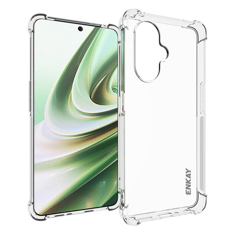 ENKAY HAT PRINCE For OnePlus Nord CE 3 Lite 5G / Nord N30 5G Soft TPU Phone Case Anti-slip Strip Edge Shockproof Phone Cover