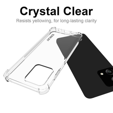 ENKAY HAT PRINCE For Motorola Moto G Stylus 5G (2023) Transparent Phone Cover Anti-Slip Strip Edge TPU Case