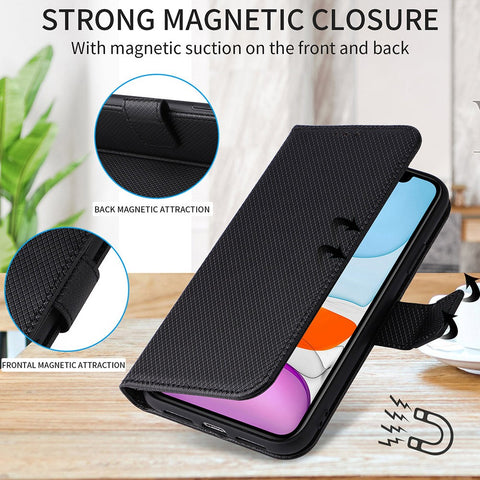 For OnePlus 11R 5G / Ace 2 5G Diamond Texture Stand Cover PU Leather Wallet Shockproof Phone Case