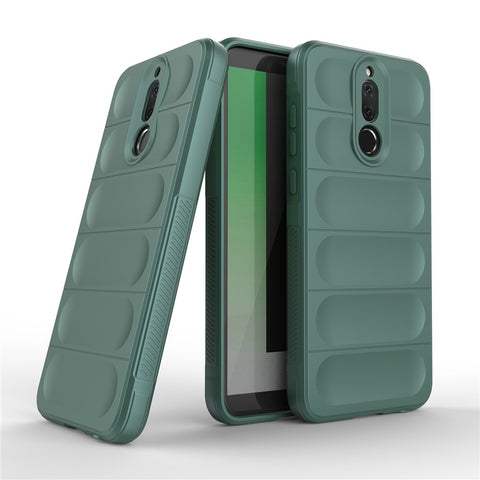 For Huawei Mate 10 Lite TPU Phone Protector Phone Case Anti-fall Rugged Cell Phone Cover
