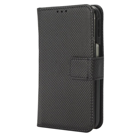 For Oppo Find N2 5G PU Leather Wallet Case Diamond Texture Flip Stand Shockproof Cover