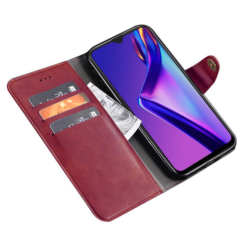 IDEWEI Phone Cover for Oppo Reno8 T 4G Phone Case Flip Leather Wallet Smartphone Stand Shell