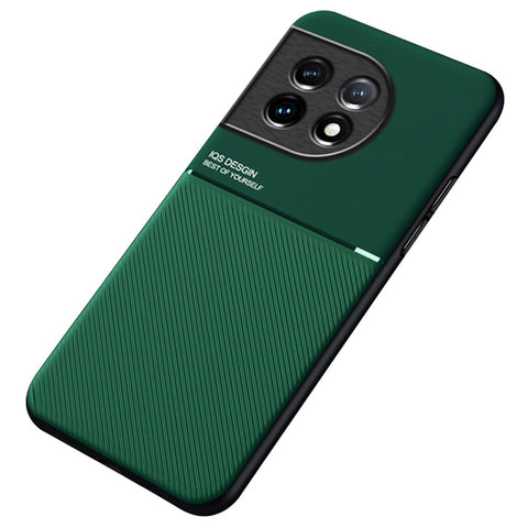 PU Leather TPU Case for OnePlus Ace 2 5G / 11R 5G Protective Slim Case Lines Imprinted Phone Cover