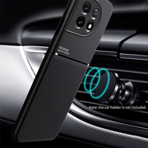 PU Leather TPU Case for OnePlus Ace 2 5G / 11R 5G Protective Slim Case Lines Imprinted Phone Cover