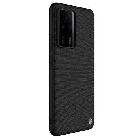 NILLKIN For Xiaomi Redmi K60E 5G Nylon Fiber Texture Phone Case PC+TPU Anti-drop Phone Cover
