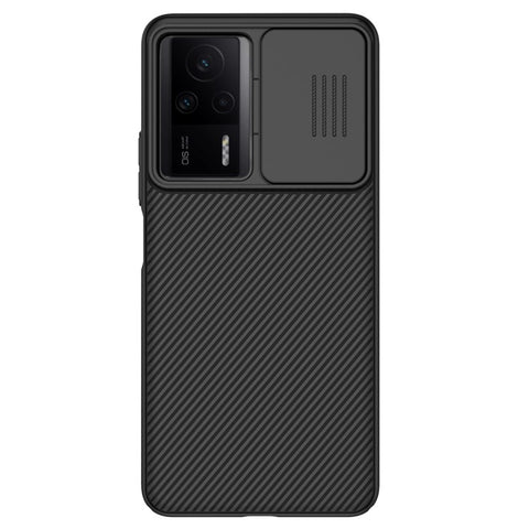 NILLKIN CamShield for Xiaomi Redmi K60E 5G Hard PC Phone Case Anti-drop Cover with Slide Lens Protection