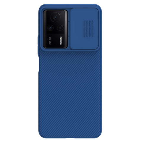 NILLKIN CamShield for Xiaomi Redmi K60E 5G Hard PC Phone Case Anti-drop Cover with Slide Lens Protection