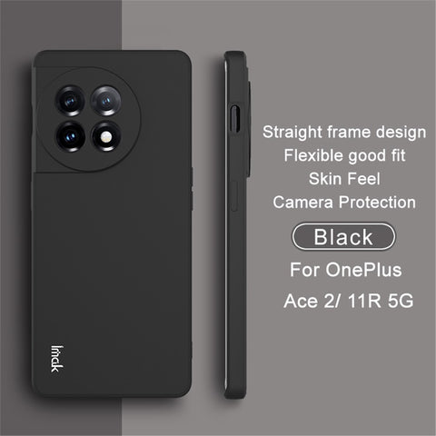 IMAK UC-4 Series For OnePlus Ace 2 5G / 11R 5G Phone Case Straight Edge Anti-Drop Cell Phone TPU Cover