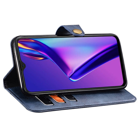IDEWEI Phone Cover for Oppo Find X6 , Flip Leather Phone Case Wallet Smartphone Stand Shell
