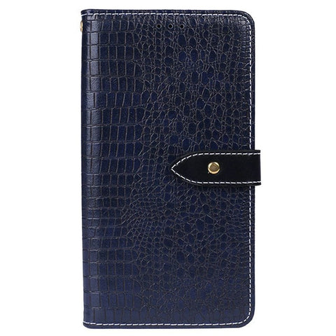 IDEWEI For Oppo Find X6 Crocodile Texture Stand Flip Leather Phone Cover Wallet Phone Case