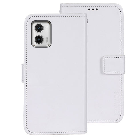IDEWEI For Motorola Moto G73 5G PU Leather Wallet Phone Case Crazy Horse Texture Stand Cover