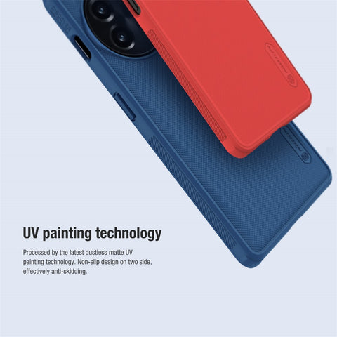 NILLKIN Super Frosted Shield Pro for OnePlus Ace 2 5G / 11R 5G Matte Phone Case PC+TPU Cell Phone Cover