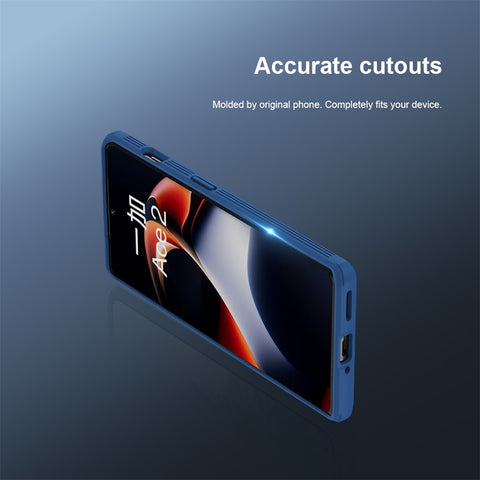 NILLKIN CamShield Pro for OnePlus Ace 2 5G / 11R 5G Drop-proof Case PC+TPU Hybrid Phone Cover with Camera Slide Lid