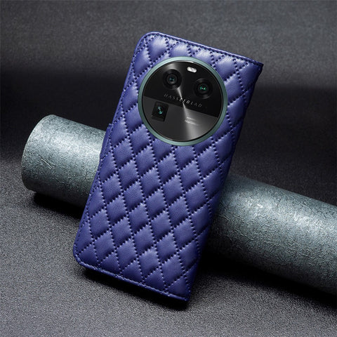 BINFEN COLOR BF Style-14 for Oppo Find X6 Stand Wallet Leather Phone Case Smartphone Cover
