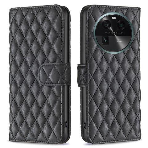 BINFEN COLOR BF Style-14 for Oppo Find X6 Stand Wallet Leather Phone Case Smartphone Cover