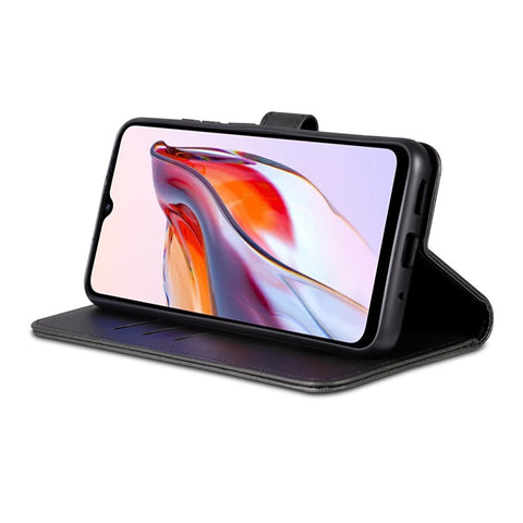 AZNS For Xiaomi Poco C55 4G / Redmi 11A 4G / Redmi 12C 4G Leather Phone Cover Stand Wallet Case