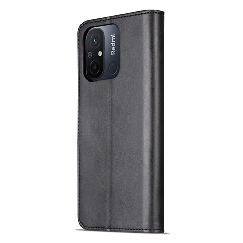 AZNS For Xiaomi Poco C55 4G / Redmi 11A 4G / Redmi 12C 4G Leather Phone Cover Stand Wallet Case