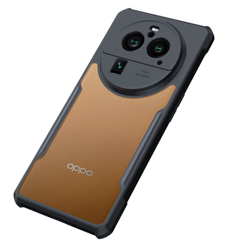 XUNDD For Oppo Find X6 Pro Protective Phone Case Acrylic+TPU Shockproof Cellphone Cover