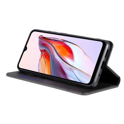 AZNS For Xiaomi Poco C55 4G / Redmi 11A 4G / Redmi 12C 4G Leather Phone Case Wallet Stand Smartphone Cover