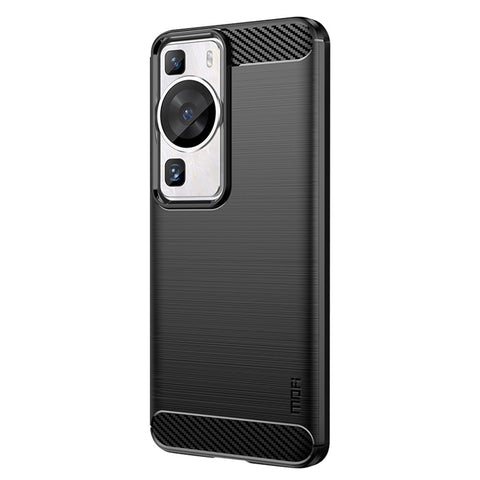 MOFI JK TPU Series-1 for Huawei P60 Pro / P60 Carbon Fiber Texture Brushed Phone Shell TPU Phone Cover