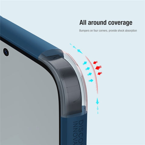 NILLKIN Super Frosted Shield Pro for Meizu 20 Pro PC+TPU Phone Case Textured Anti-slip Matte Cover
