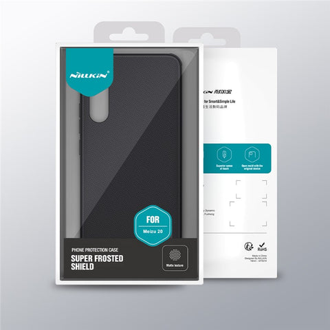 NILLKIN Super Frosted Shield Pro for Meizu 20 Anti-Scratch PC+TPU Phone Case Matte Protective Phone Cover